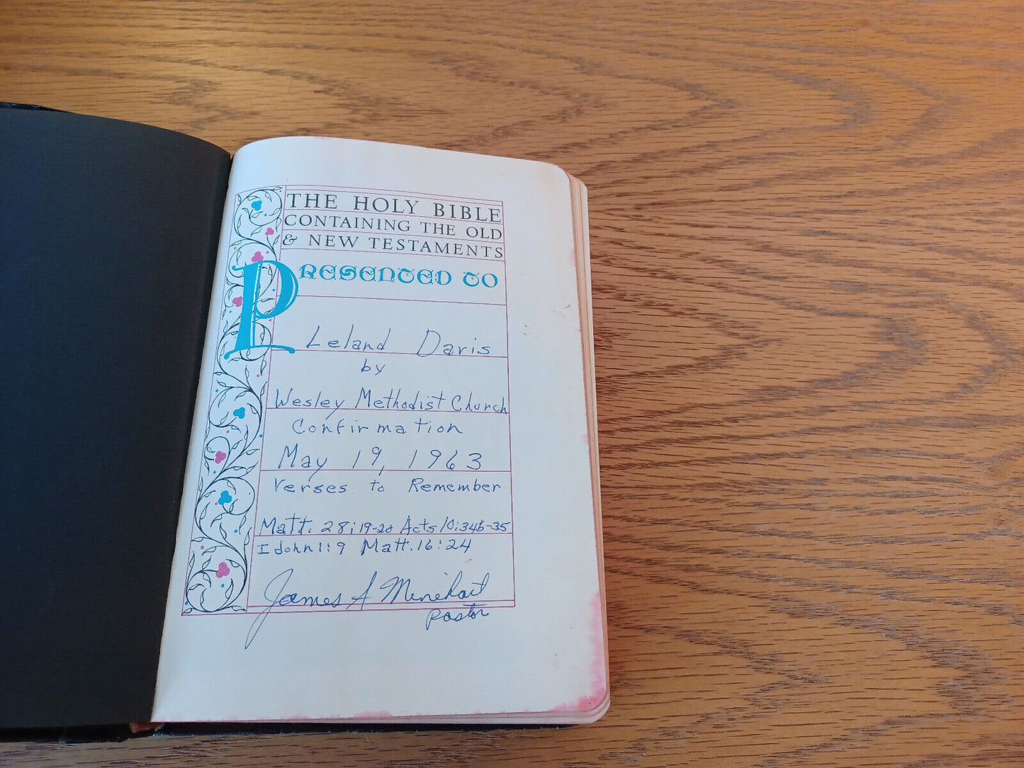 Holy Bible Concordance Revised Standard Version 1952 Thomas Nelson & Sons Faux L