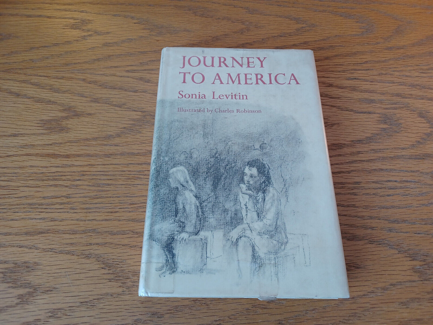 Journey To America Sonia Levitin 1970 1st Ed Hardcover Dust Jacket Atheneum