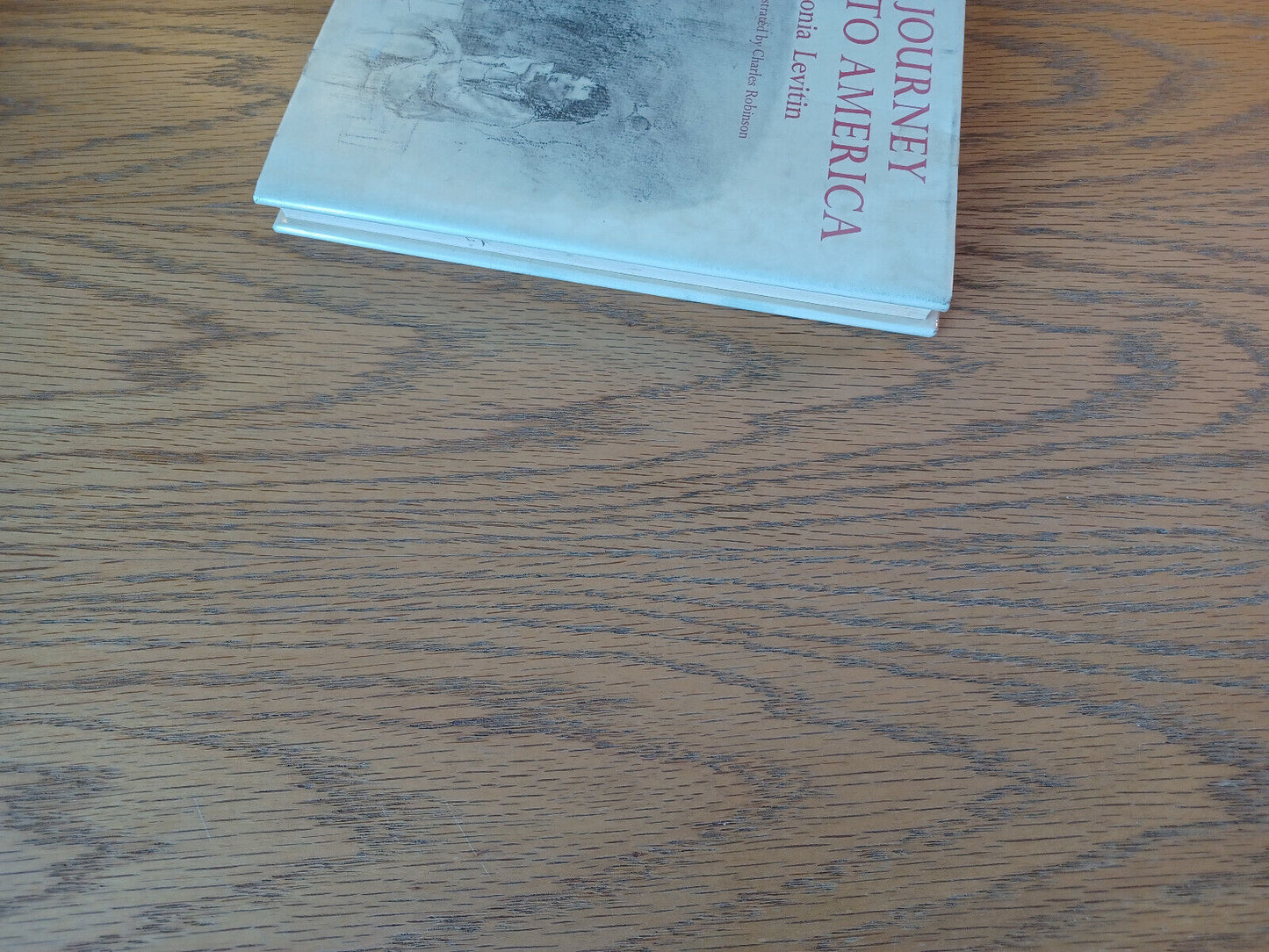 Journey To America Sonia Levitin 1970 1st Ed Hardcover Dust Jacket Atheneum