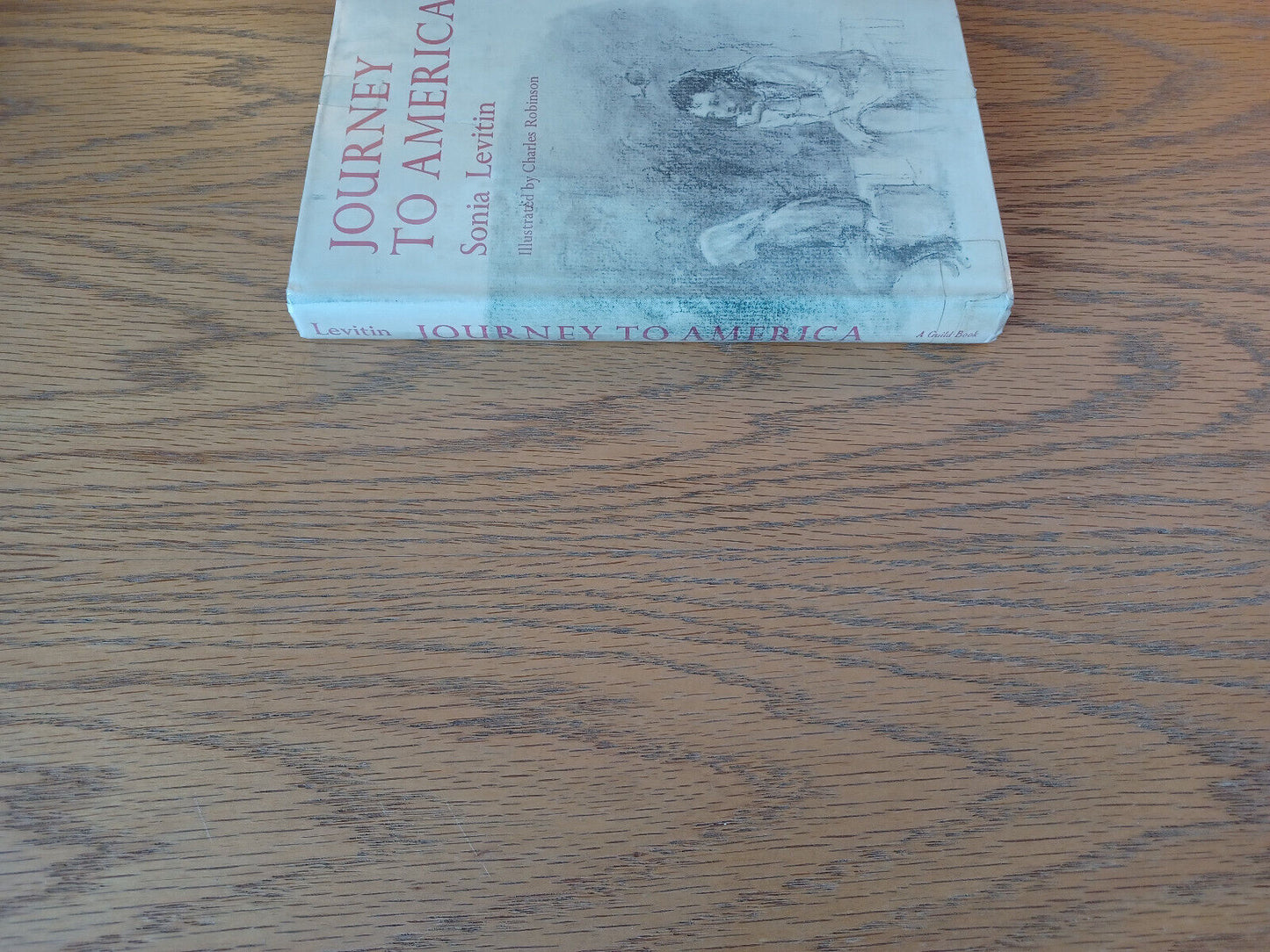 Journey To America Sonia Levitin 1970 1st Ed Hardcover Dust Jacket Atheneum