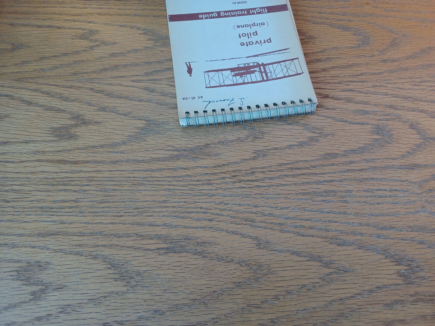 Private Pilot Airplane Flight Training Guide 1964 Federal Aviation Agency