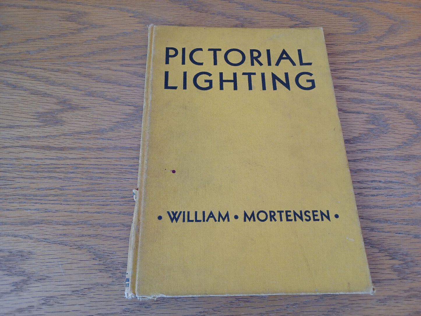 Pictorial Lighting William Mortensen 1935 1st Edition 2nd Printing Camera Craft