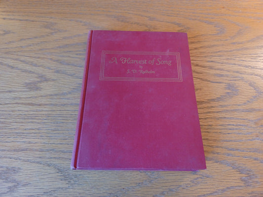 A Harvest Of Song S D Rodholm 1953 Hardcover American Evangelical Lutheran Churc