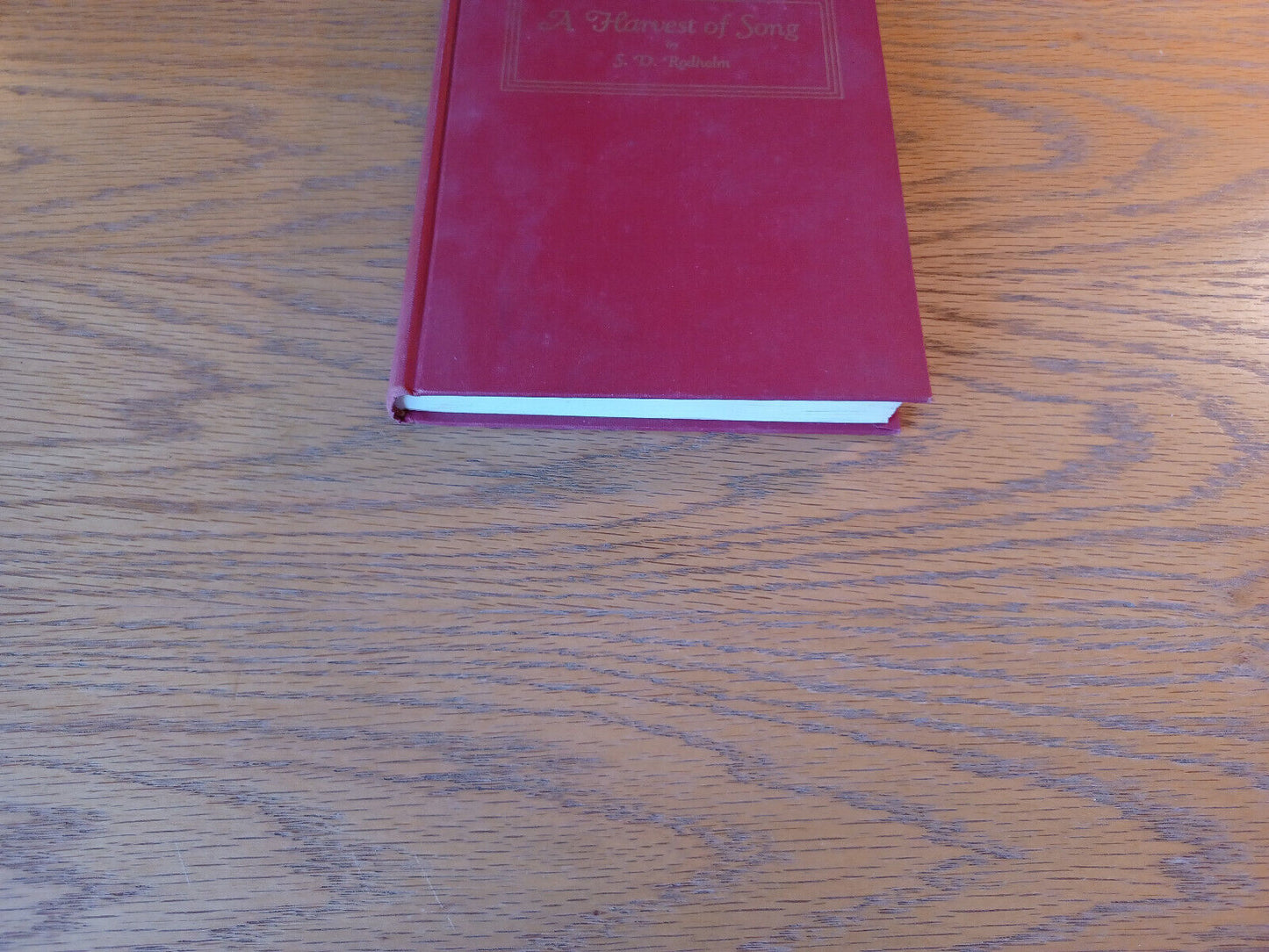 A Harvest Of Song S D Rodholm 1953 Hardcover American Evangelical Lutheran Churc