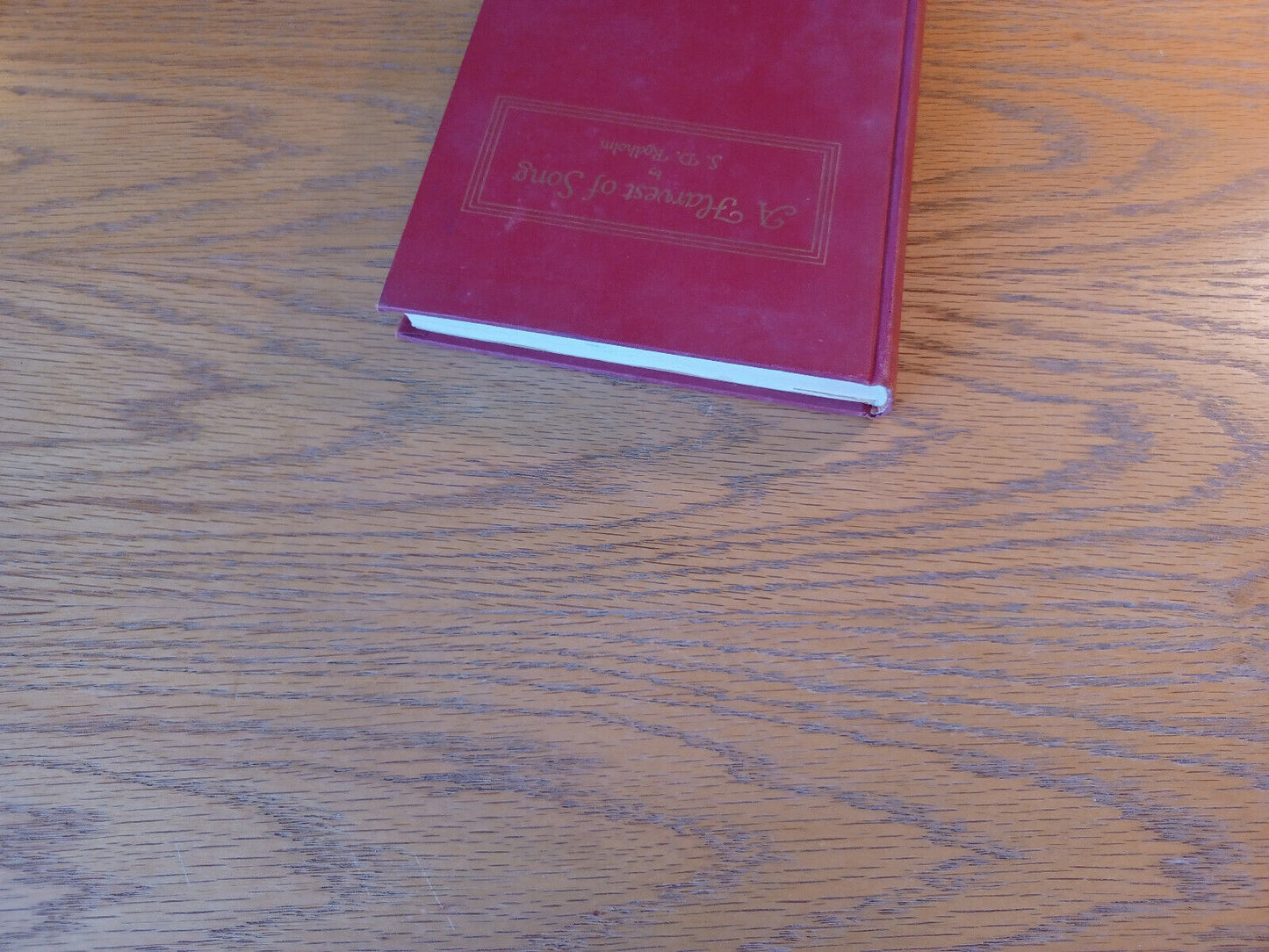 A Harvest Of Song S D Rodholm 1953 Hardcover American Evangelical Lutheran Churc