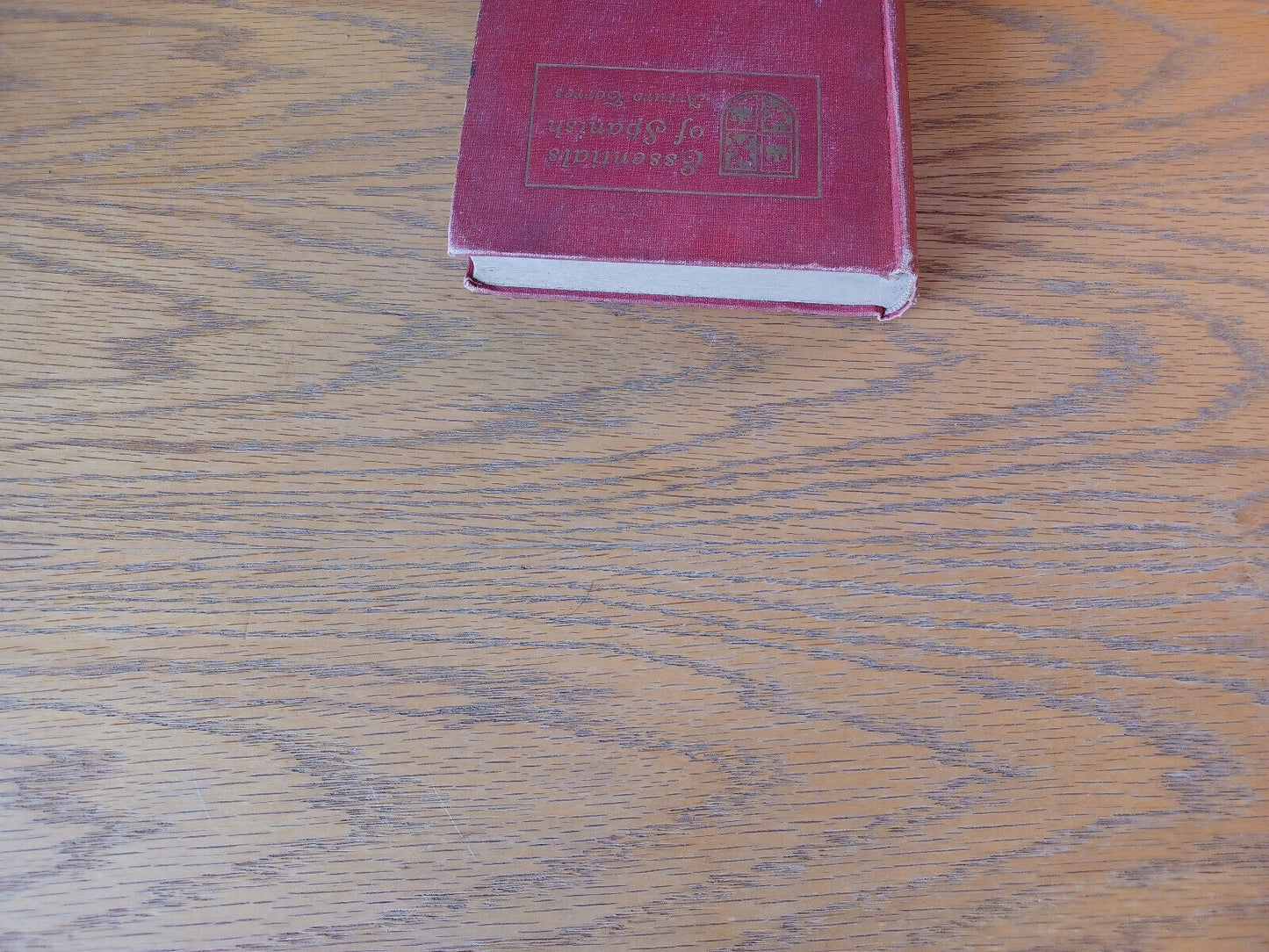 Essentials Of Spanish Arturo Torres 1929 Hardcover Doubleday