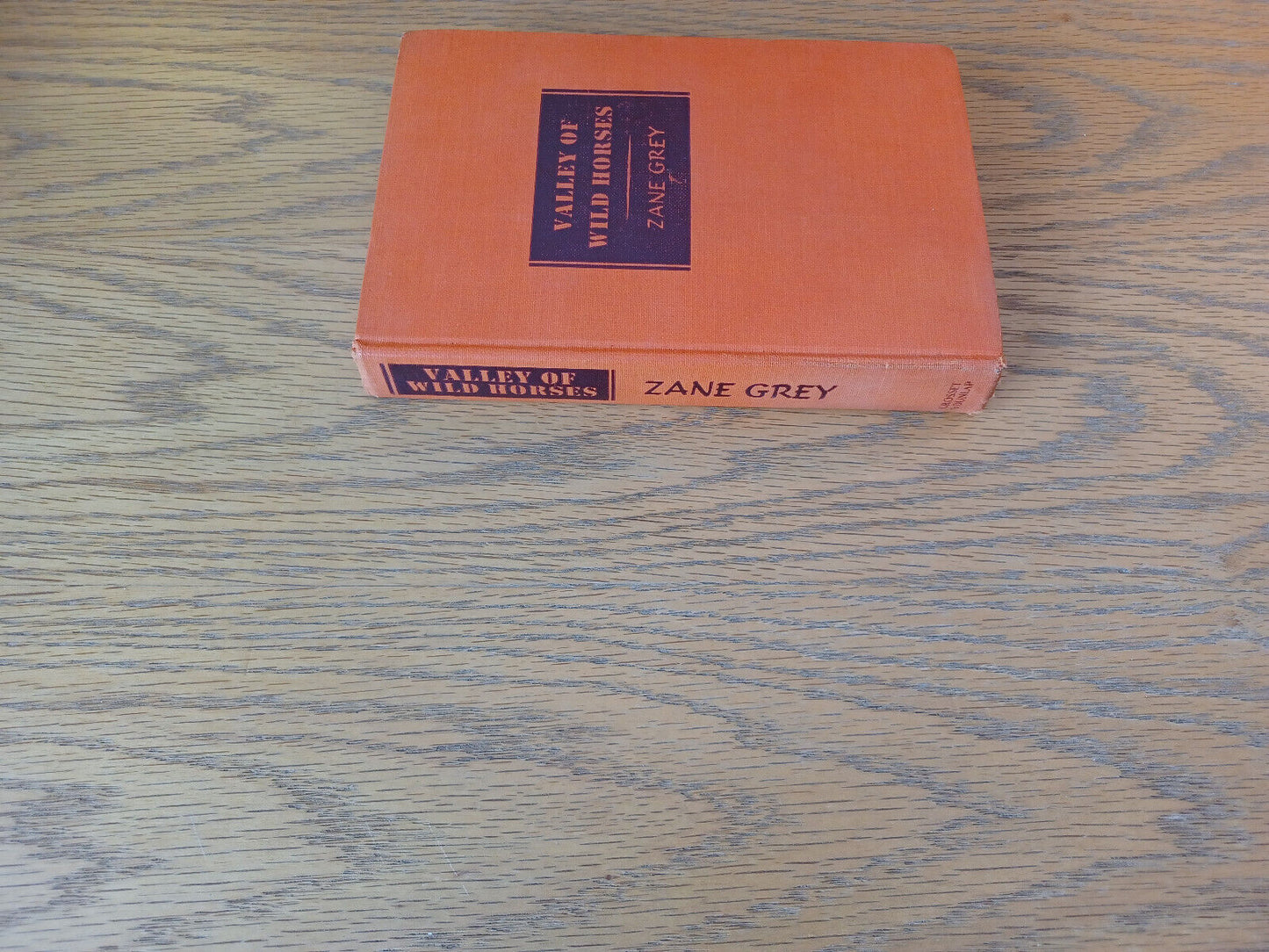 Valley Of Wild Horses Zane Grey 1927 Hardcover Grosset & Dunlap