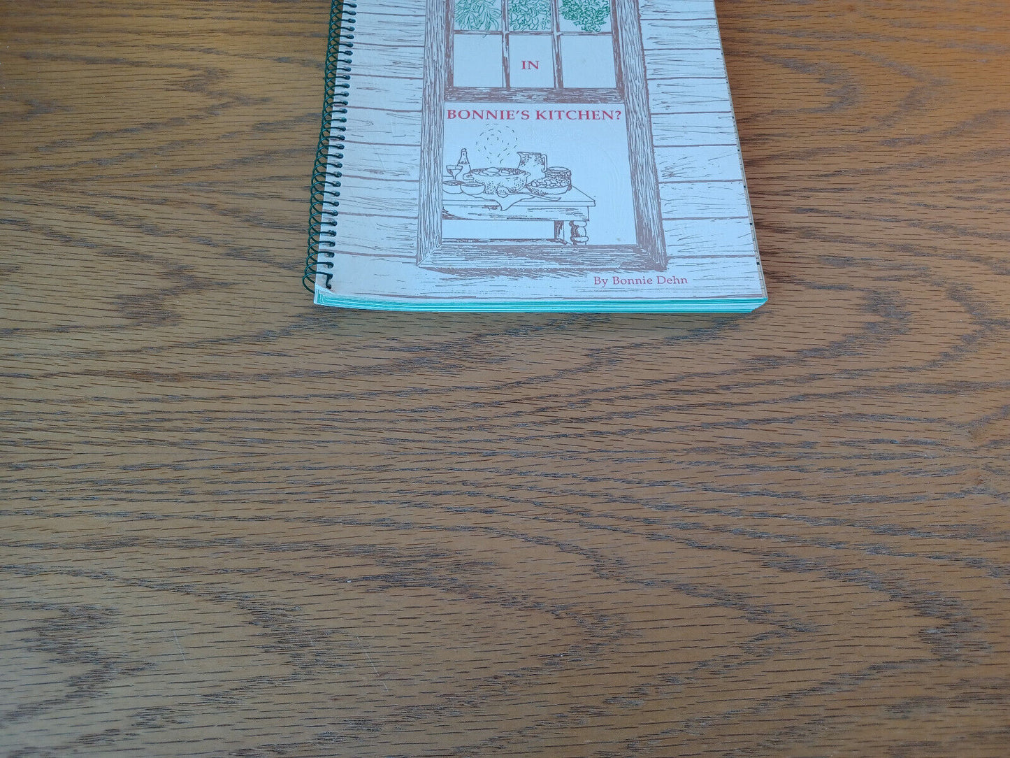 What's Cooking In Bonnie's Kitchen Bonnie Dehn 1995 1st Printing