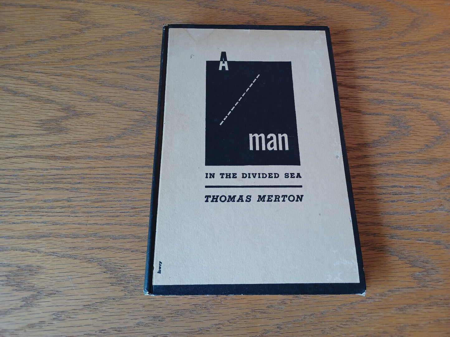 A Man In The Divided Sea Thomas Merton 1946 Hardcover New Directions