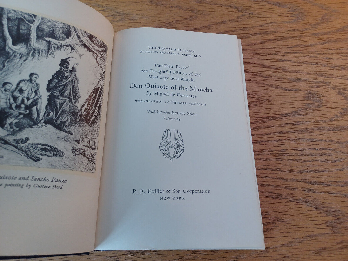 Don Quixote Of The Mancha Miguel De Cervantes Volume 14 Harvard Classics 1959