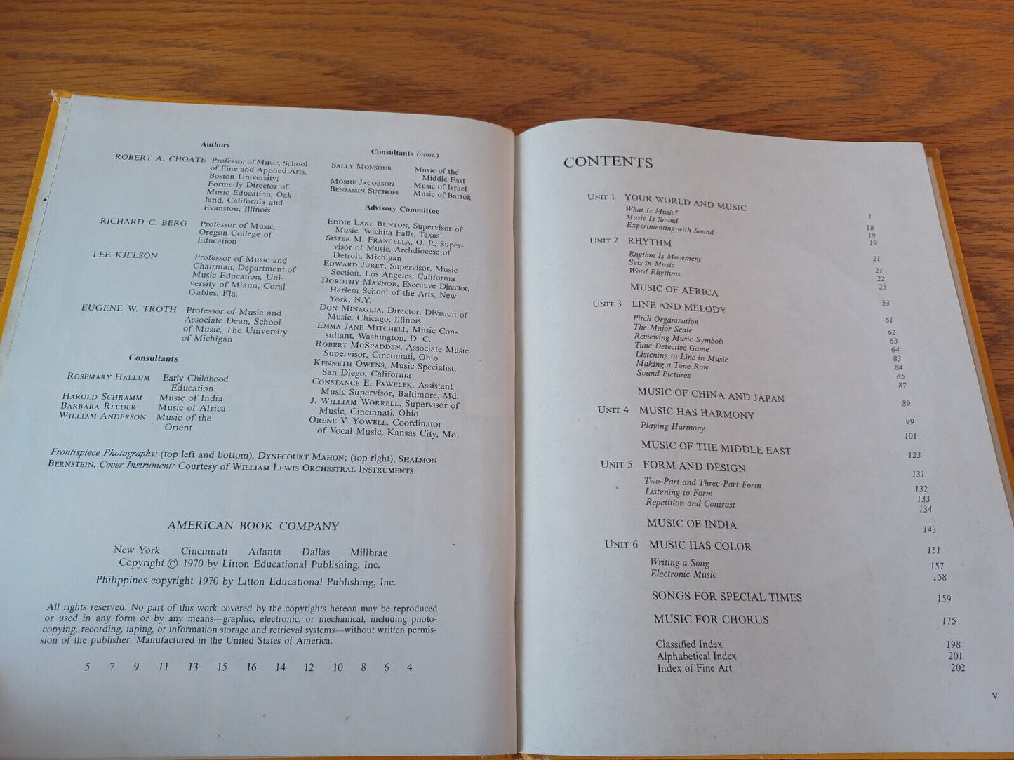New Dimensions In Music Investigating Music Robert A Choate 1970 Hardcover Ameri