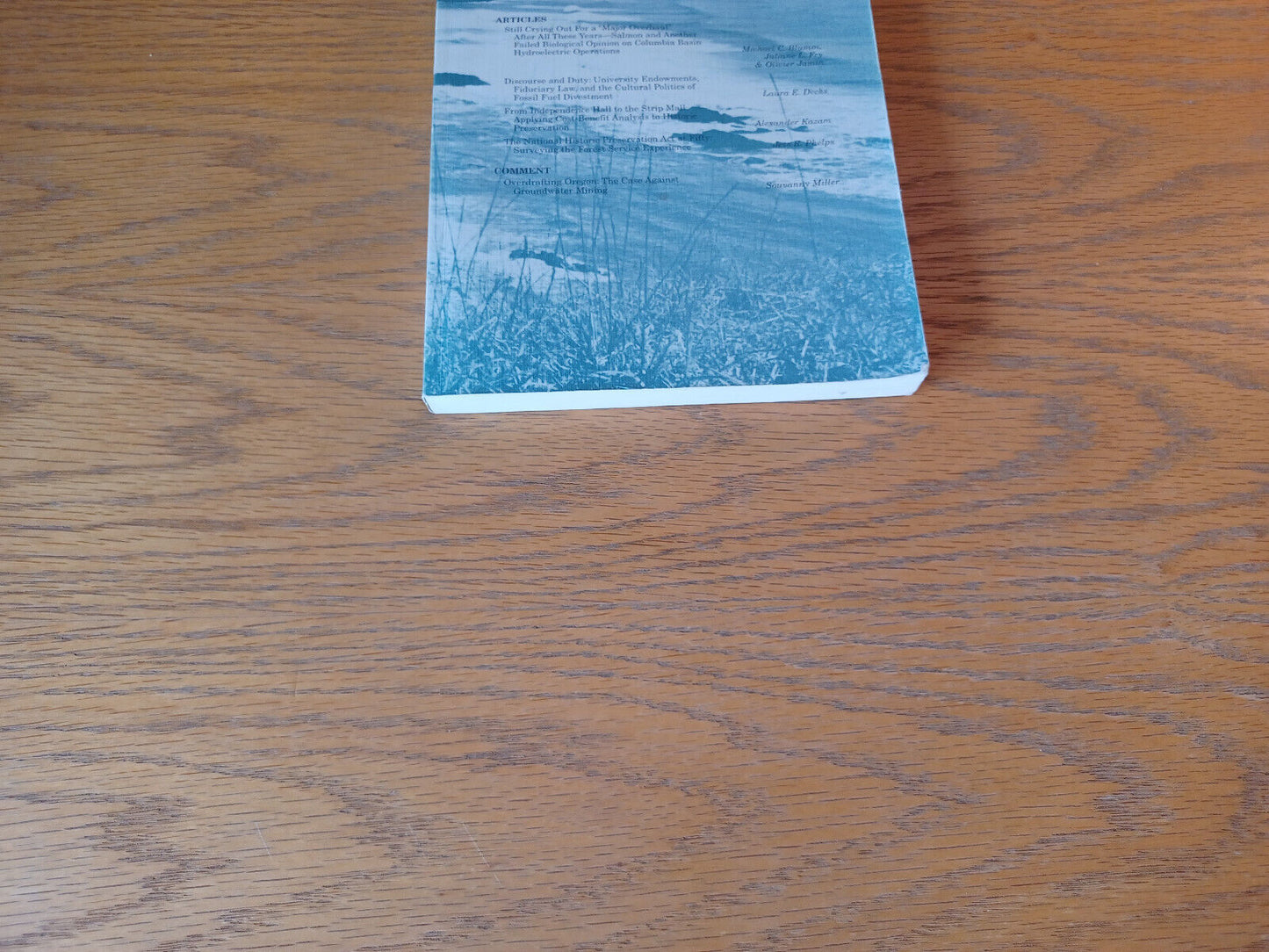 Environmental Law Lewis & Clark Law School Volume 47 Spring 2017 Number 2