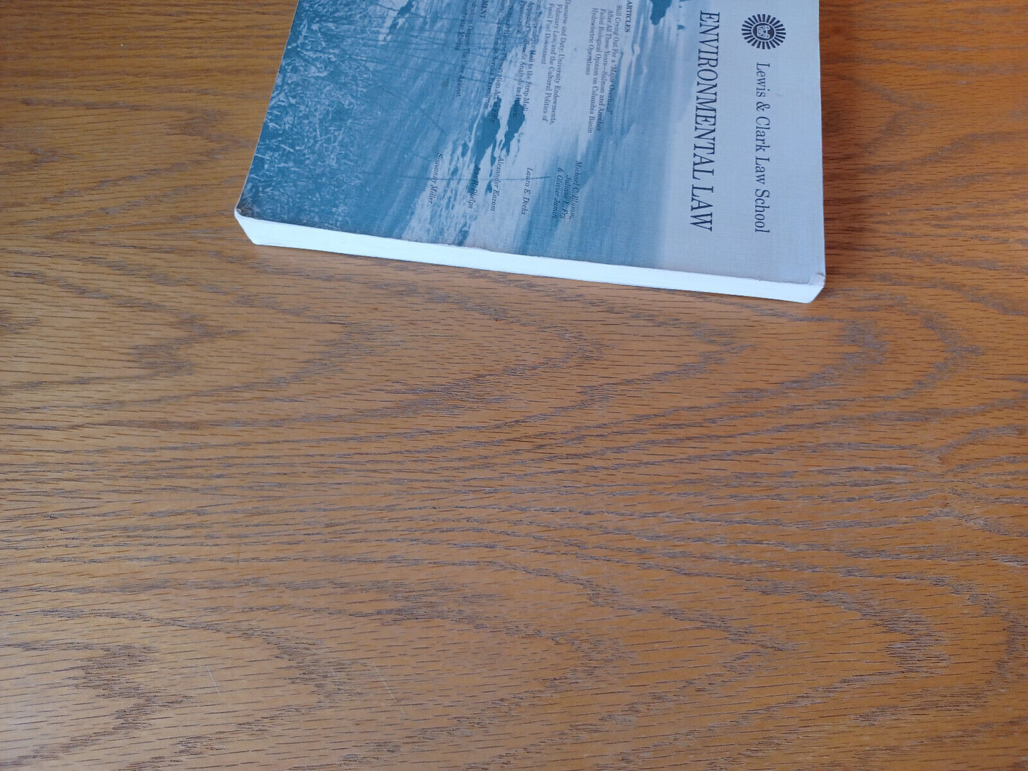 Environmental Law Lewis & Clark Law School Volume 47 Spring 2017 Number 2