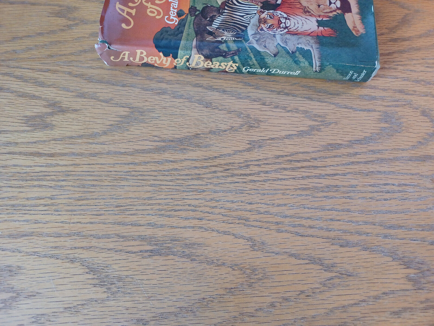 A Bevy Of Beasts Gerald Durrell 1973 1st Printing Hardcover Simon And Schuster