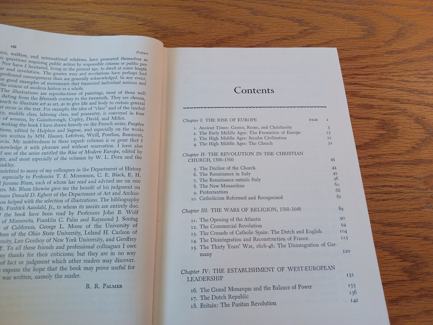 A History Of The Modern World R R Palmer 1961 Hardcover Alfred A Knopf