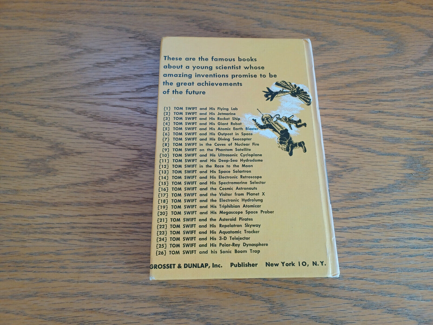 Tom Swift and His Atomic Earth Blaster Victor Appleton II 1954 Grosset & Dunlap