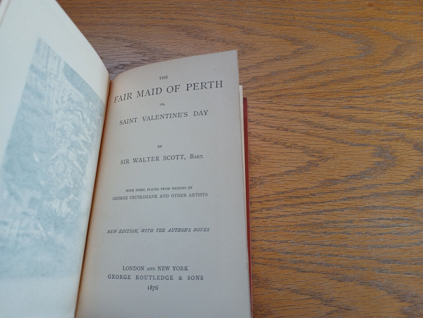 The Fair Maid of Perth Sir Walter Scott 1876 George Routledge & Sons Waverley No