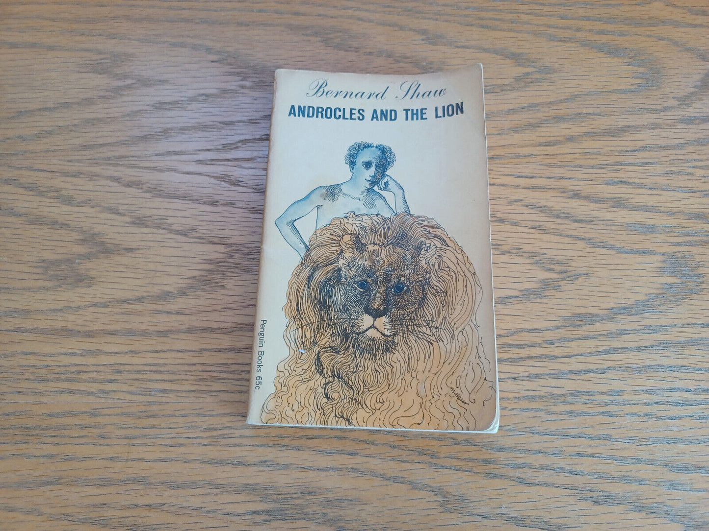 Androcles and the Lion Bernard Shaw 1962 Paperback Penguin Books
