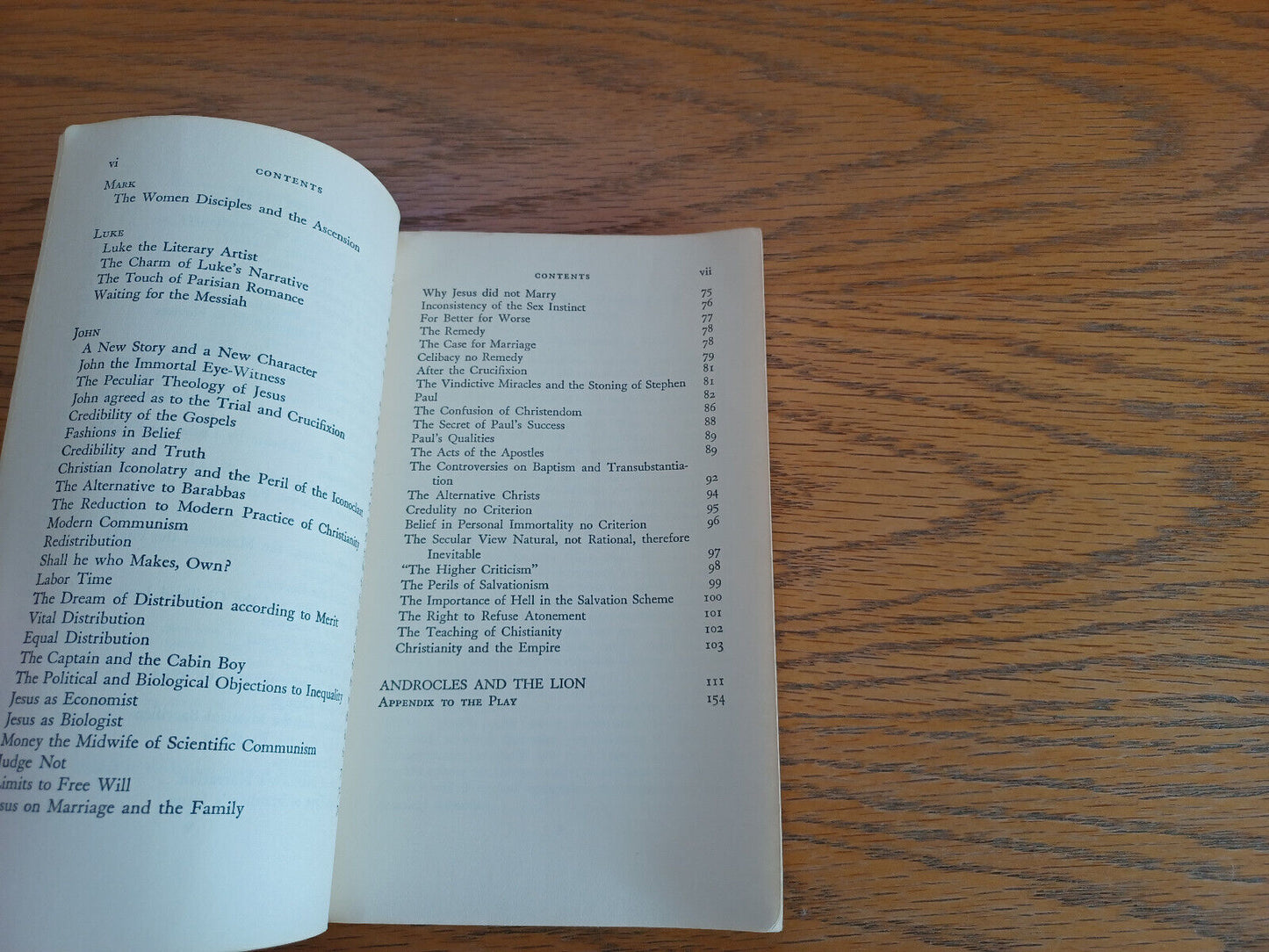Androcles and the Lion Bernard Shaw 1962 Paperback Penguin Books