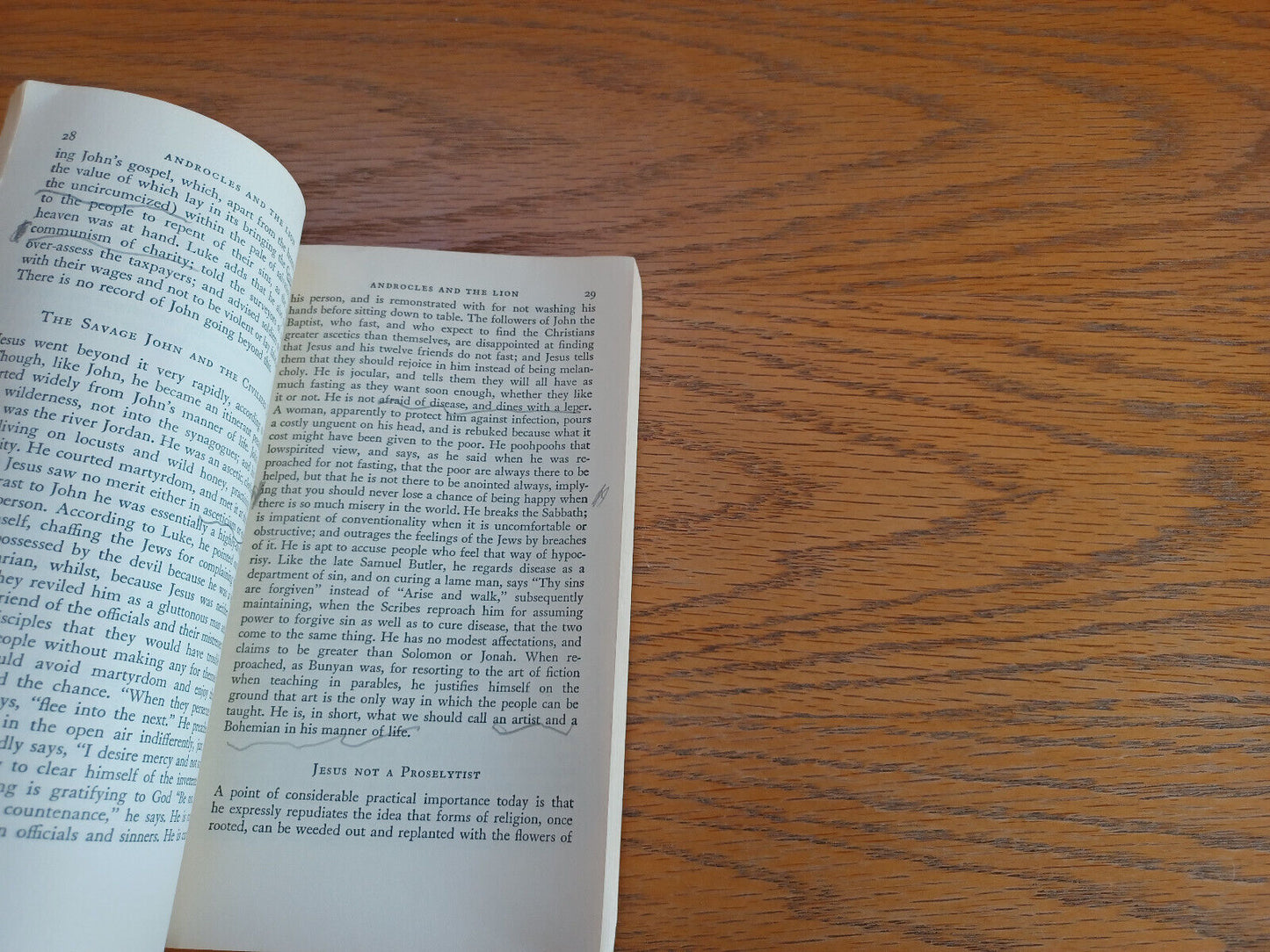 Androcles and the Lion Bernard Shaw 1962 Paperback Penguin Books
