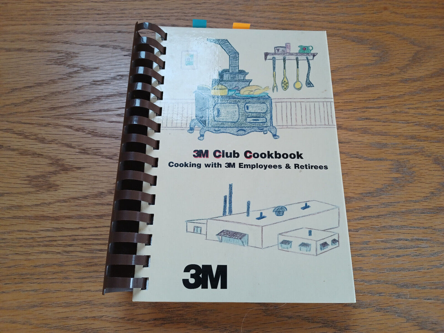 3M Club Cookbook Cooking With 3M Employees & Retirees 1997 Morris Press