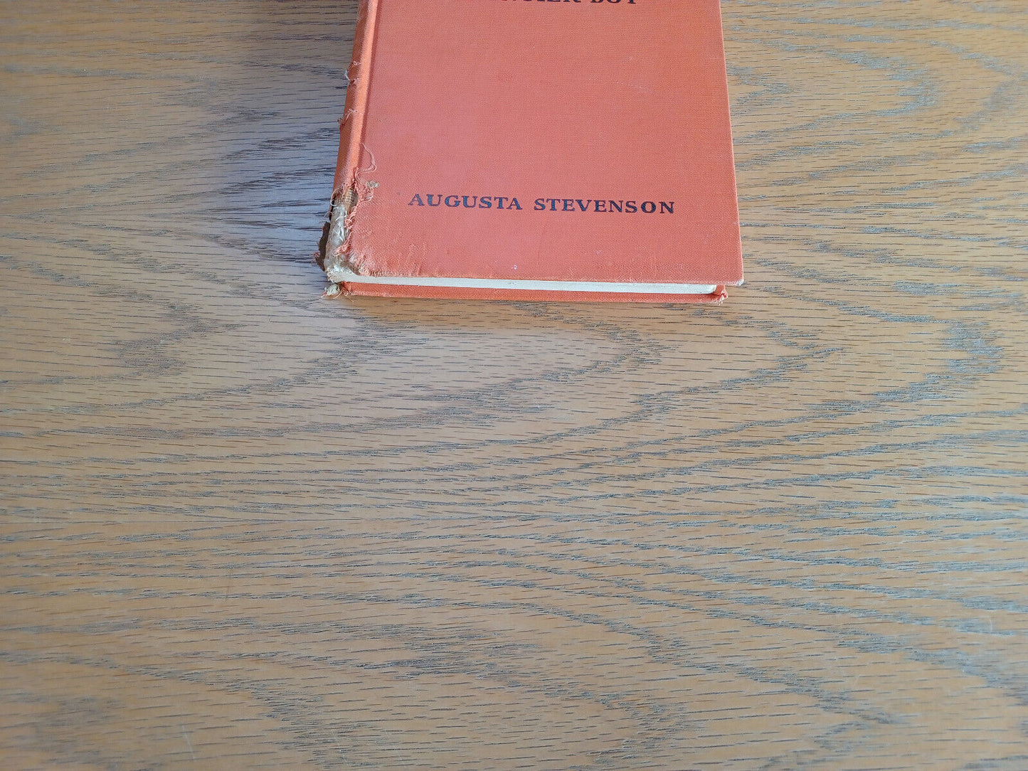 Abe Lincoln Frontier Boy Augusta Stevenson 1953 Hardcover Bobbs-Merrill