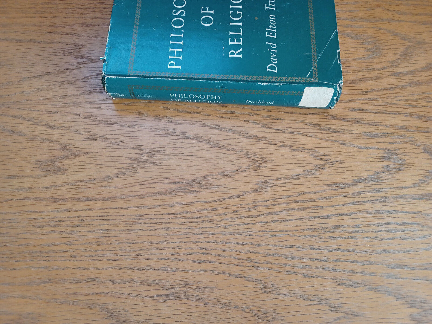 Philosophy of Religion David Elton Trueblood 1957 Harper & Brothers Hardcover Du