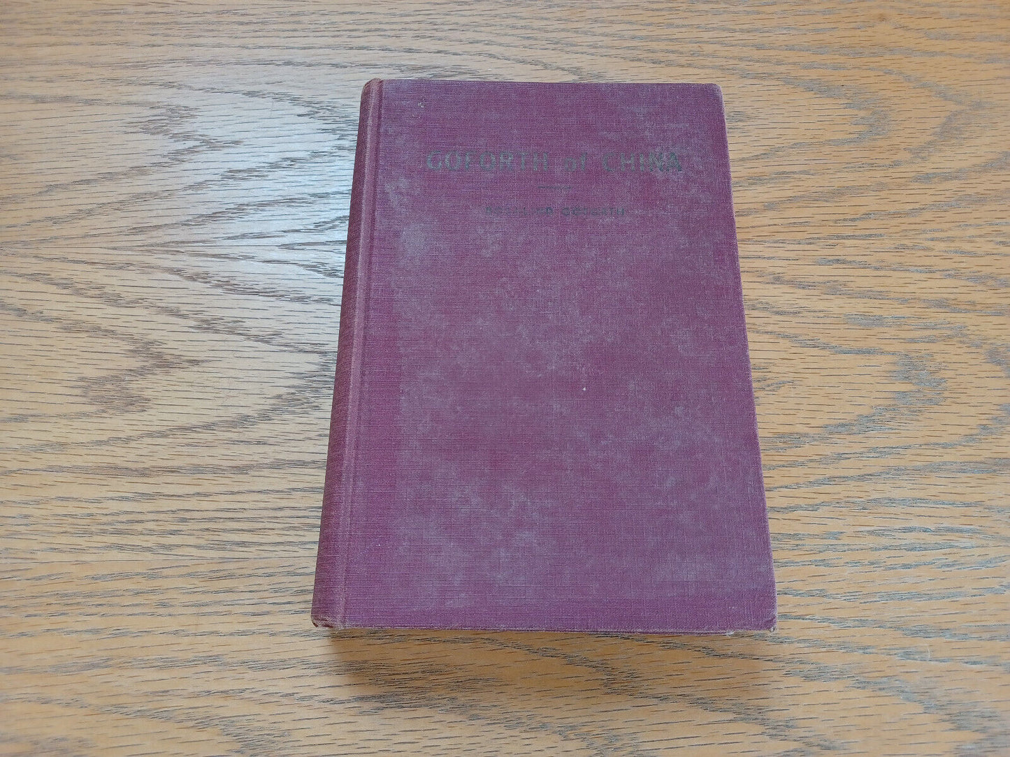 Goforth of China Rosalind Goforth 1946 Hardcover 7th Ed Zondervan