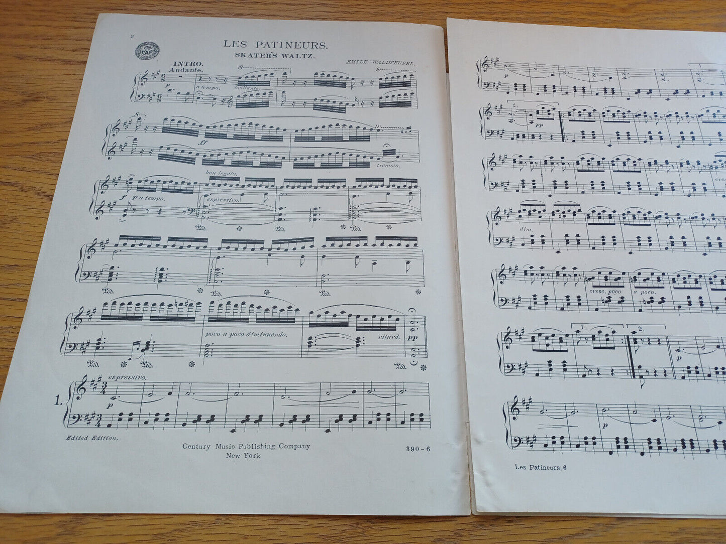Popular Waltzes Les Patineurs Emile Waldteufel Century Music