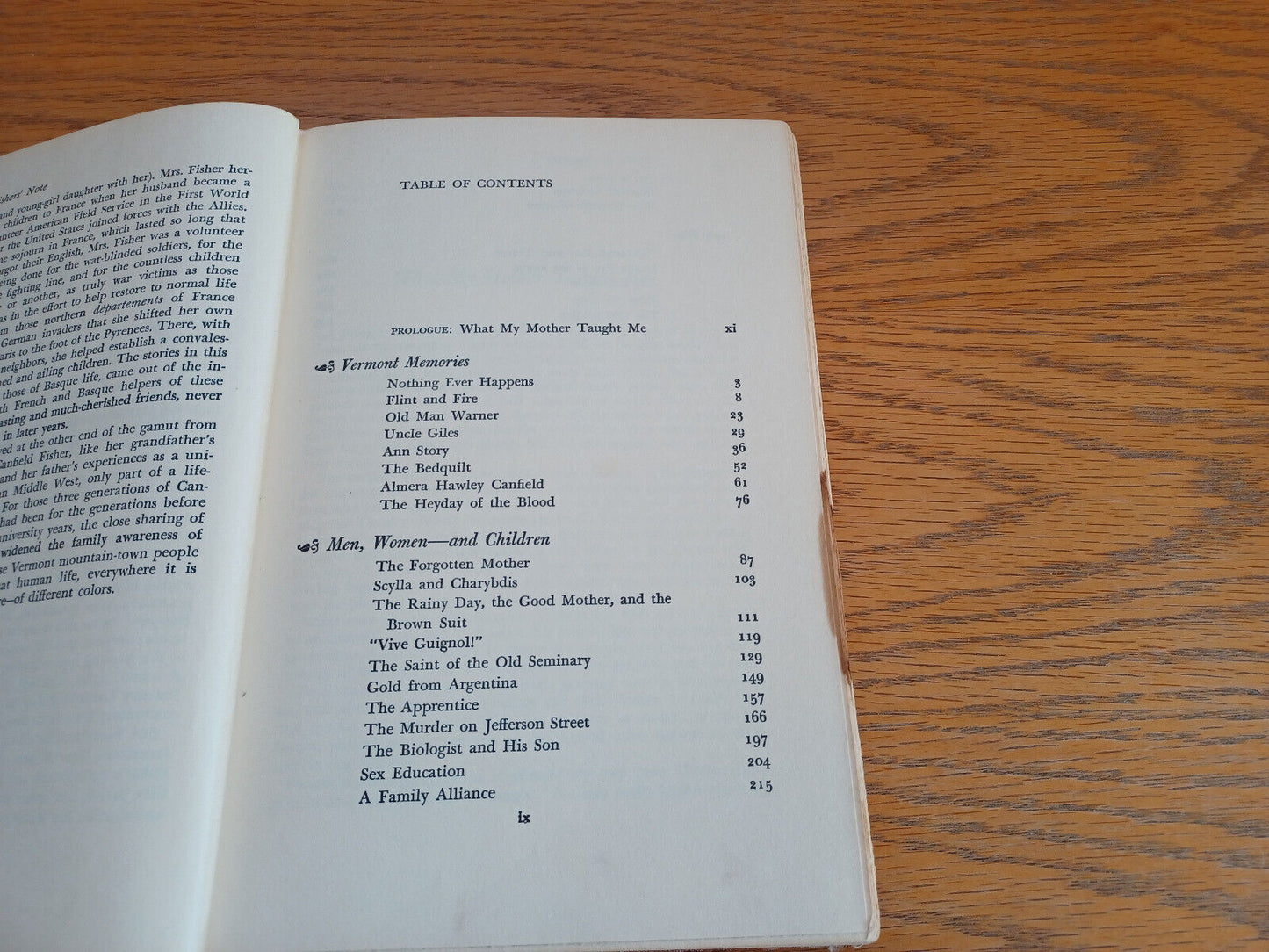 A Harvest of Stories Dorothy Canfield 1956 Hardcover Harcourt Brace