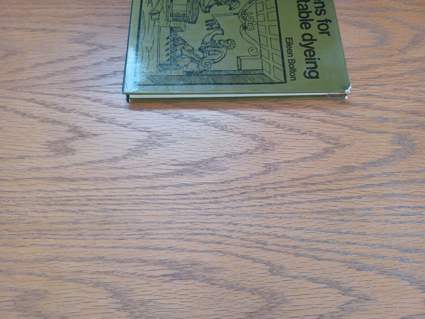 Lichens for Vegetable Dyeing Eileen M Bolton 1972 Hardcover Dust Jacket Studio V