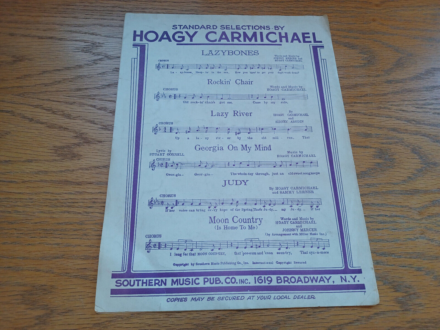 Frenesi Cancion Tropical Ray Charles S K Russell Alberto Dominguez 1941 Southern