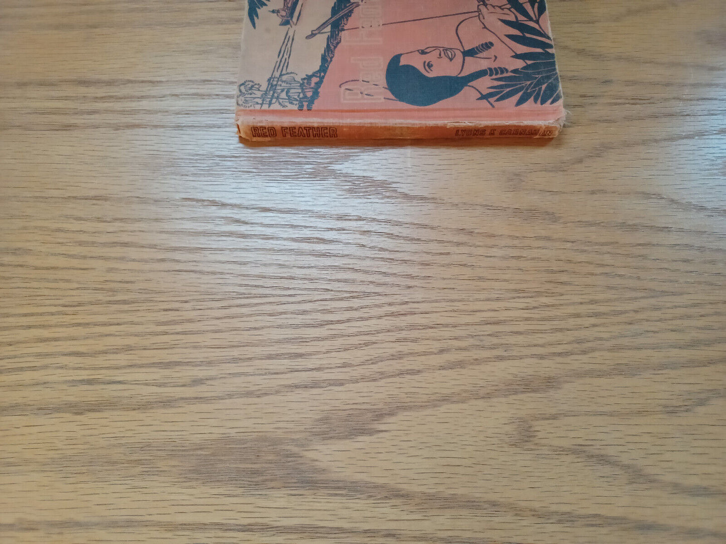 Red Feather Margaret E Morcomb 1938 Hardcover Lyons & Carnahan