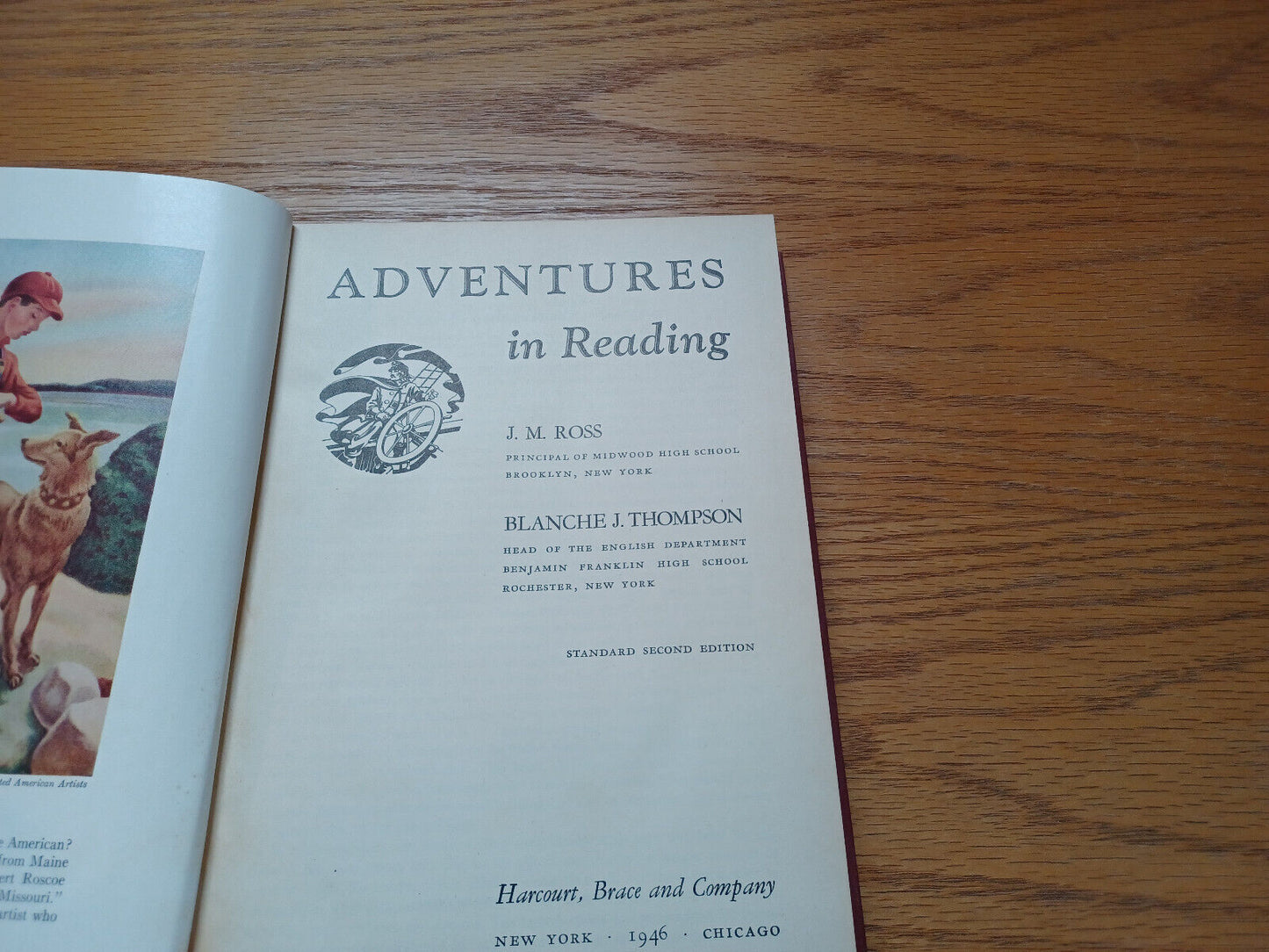 Adventures in Reading by Ross and Thompson 1946