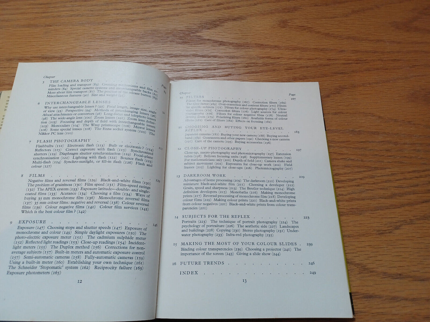35 mm Single Lens Reflex Manual by G Gordon Bates 1964