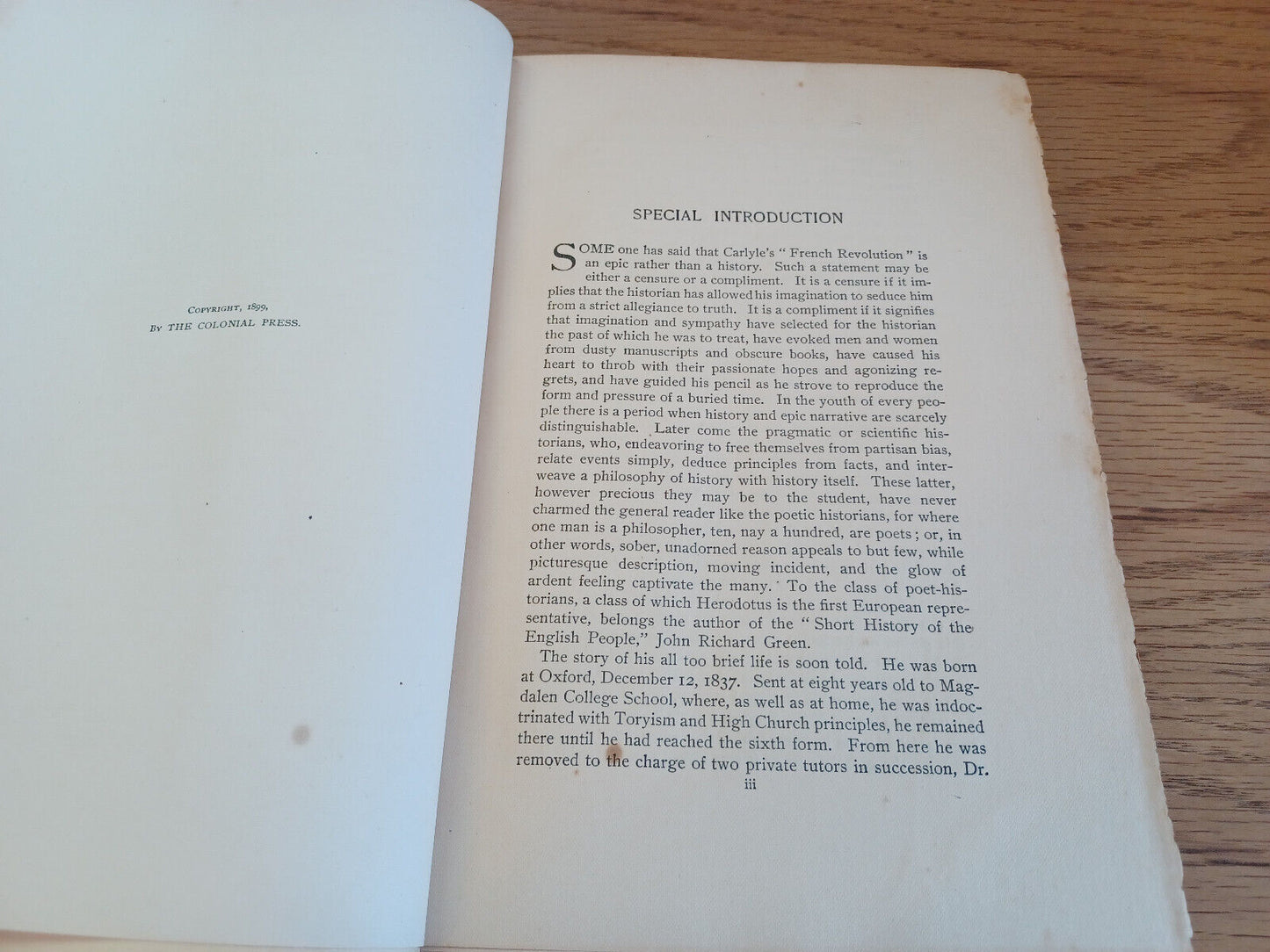 A Short History Of The English People By John Richard Green Vol I 1899