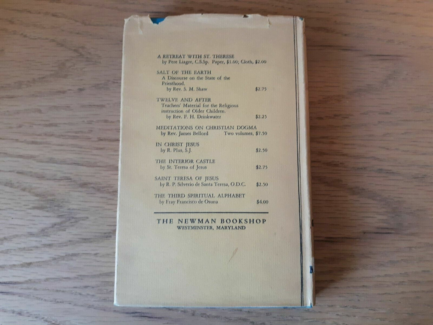 The Way of the Mystics Hardcover 1948 by H. C. Graef Newman Bookshop 1st Ed