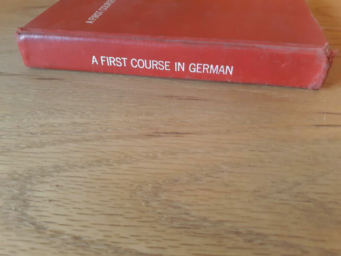 First Course in German Hardcover 1967 Theodore Huebener Maxim Newmark 2nd Ed