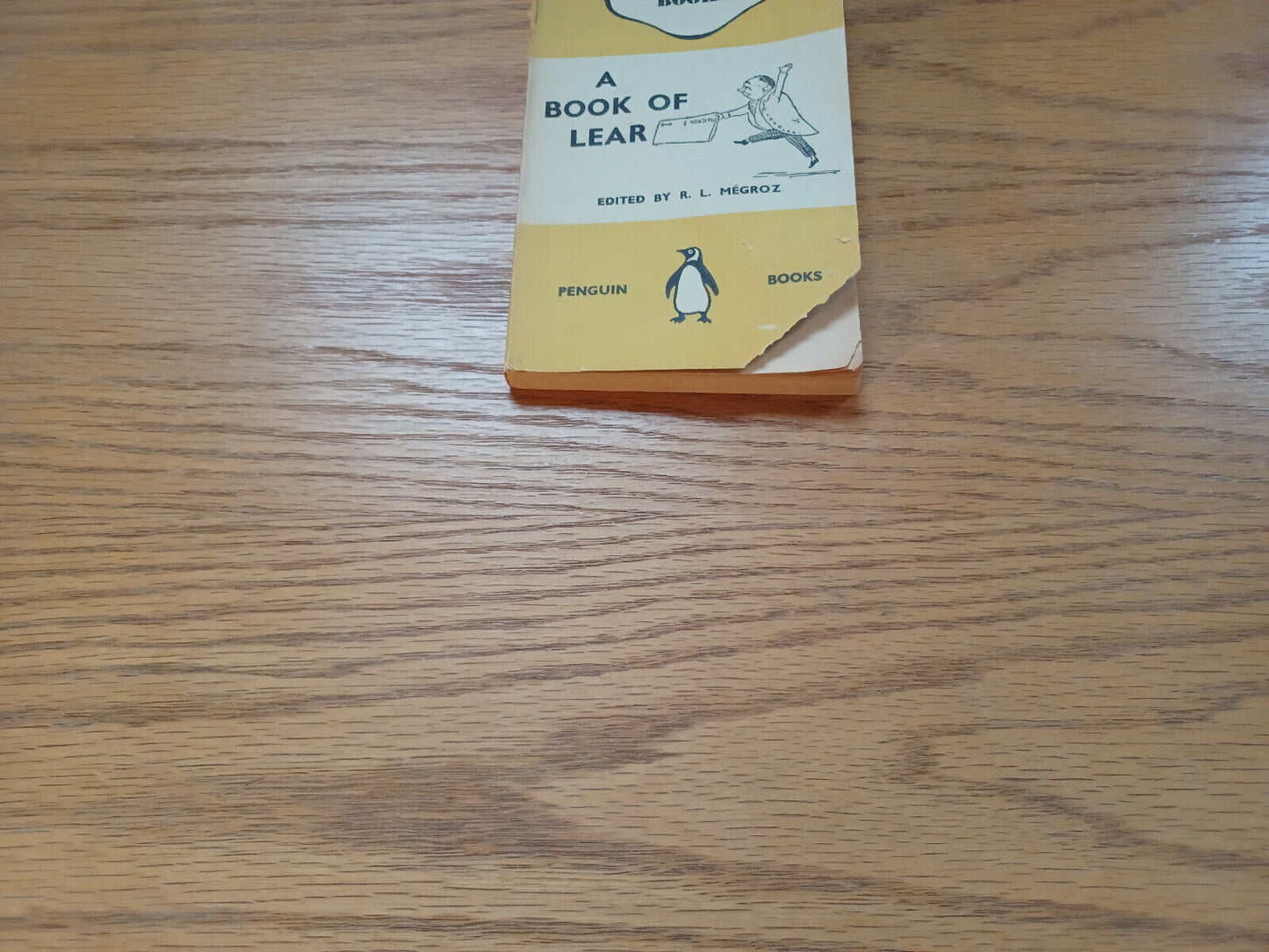 A Book of Lear R L Megroz 1939 Paperback Penguin Books
