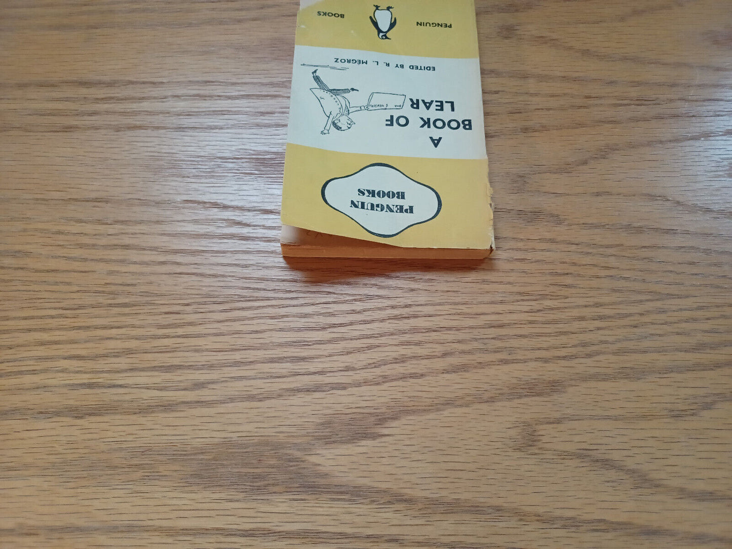 A Book of Lear R L Megroz 1939 Paperback Penguin Books