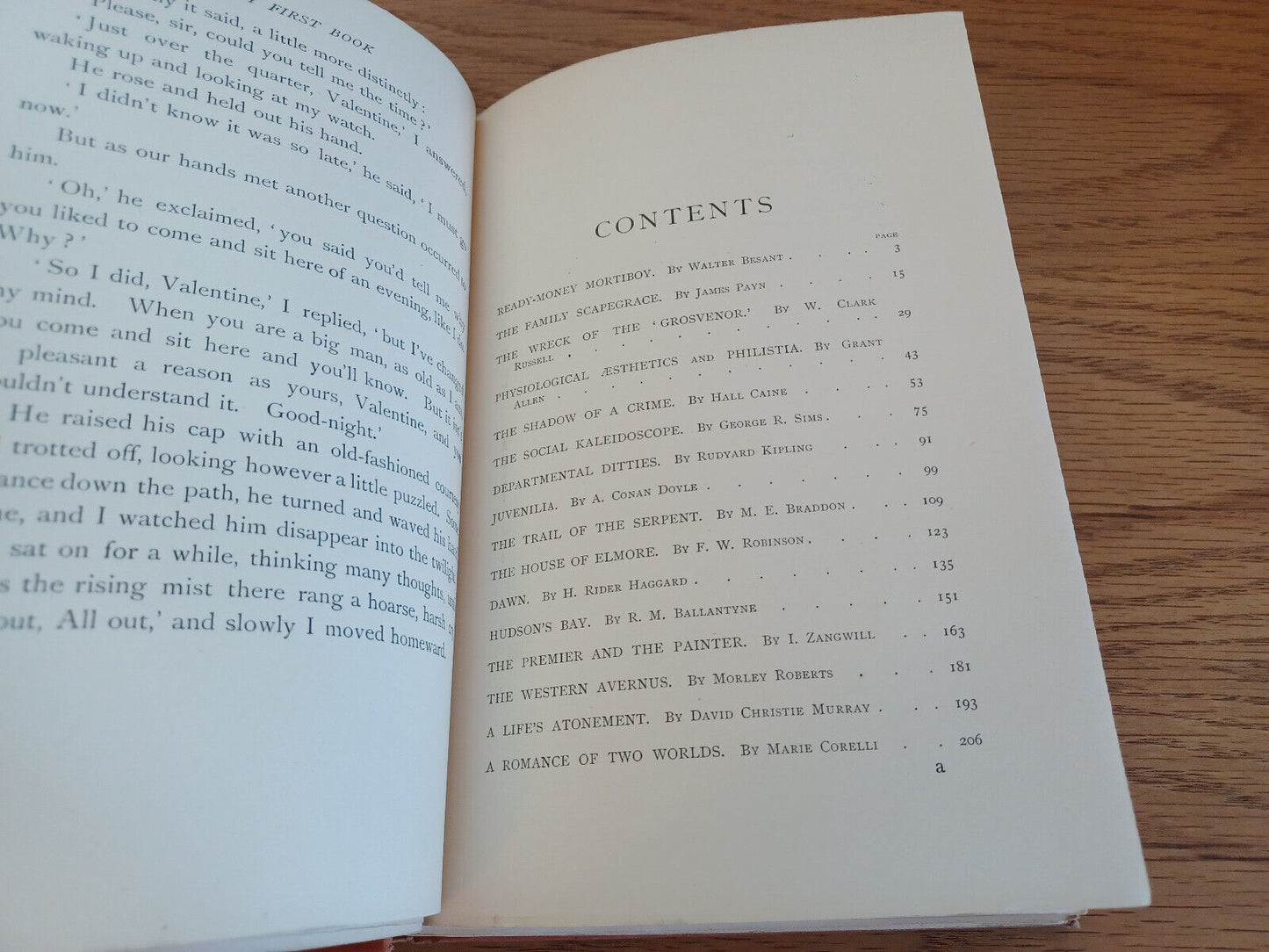 My First Book Experiences Of Besant Payn Russell Allen Caine 1897