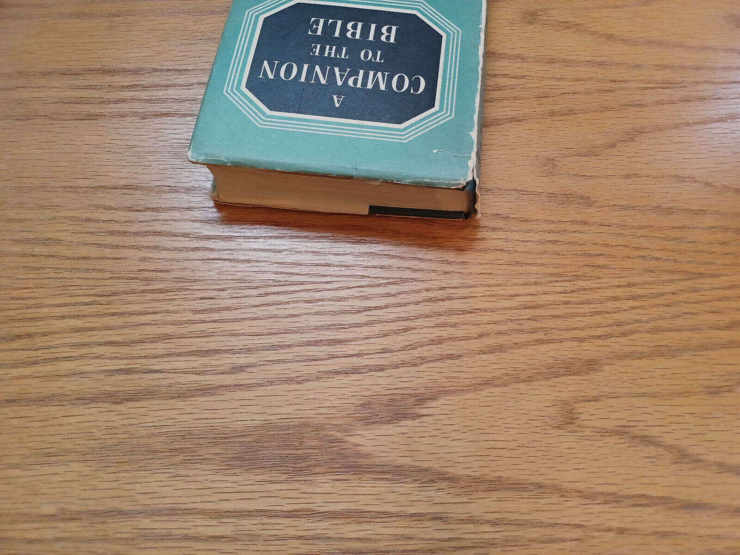 A Companion To The Bible J J Von Allmen 1958 Hardcover Dust Jacket Oxford Univer