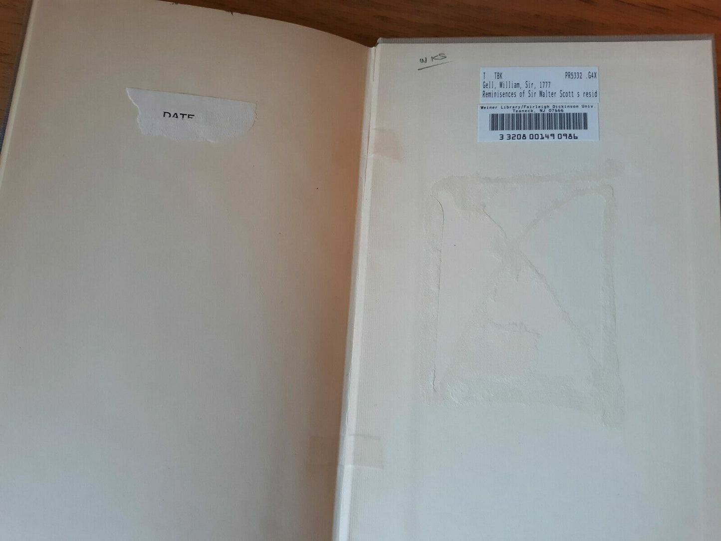 Reminiscences of Sir Walter Scott's Residence in Italy, 1832 HC 1957 Sir Willia