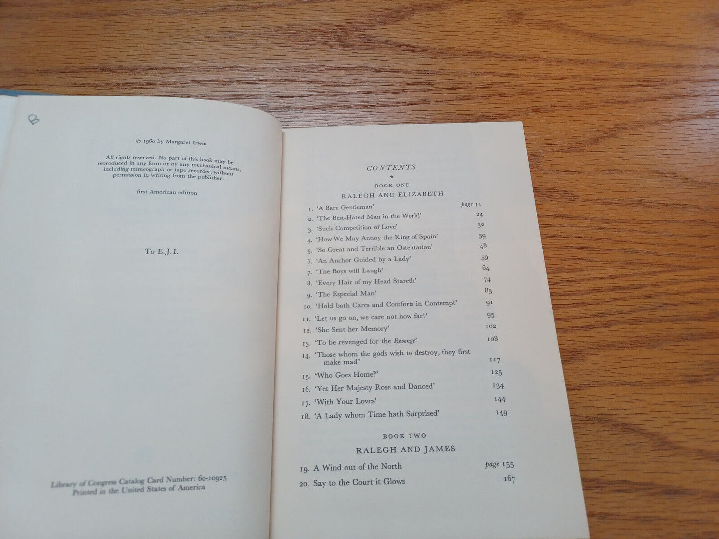 That Great Lucifer Margaret Irwin 1960 1st American Edition Hardcover Harcourt B