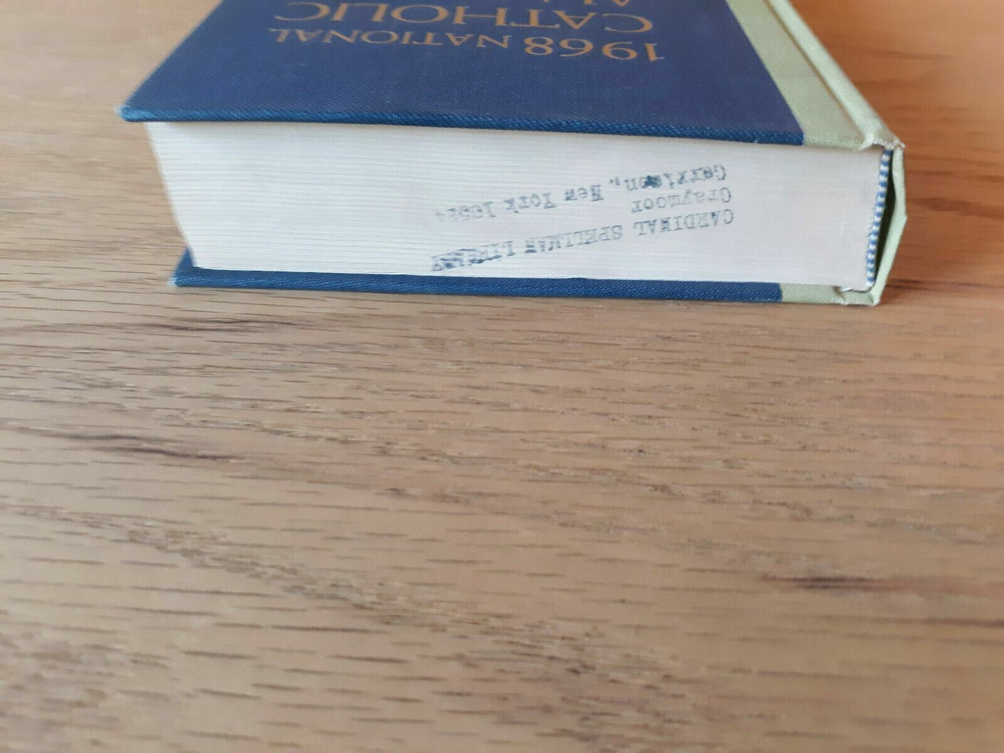 1968 National Catholic Almanac by Felician A. Foy (editor) Hardcover