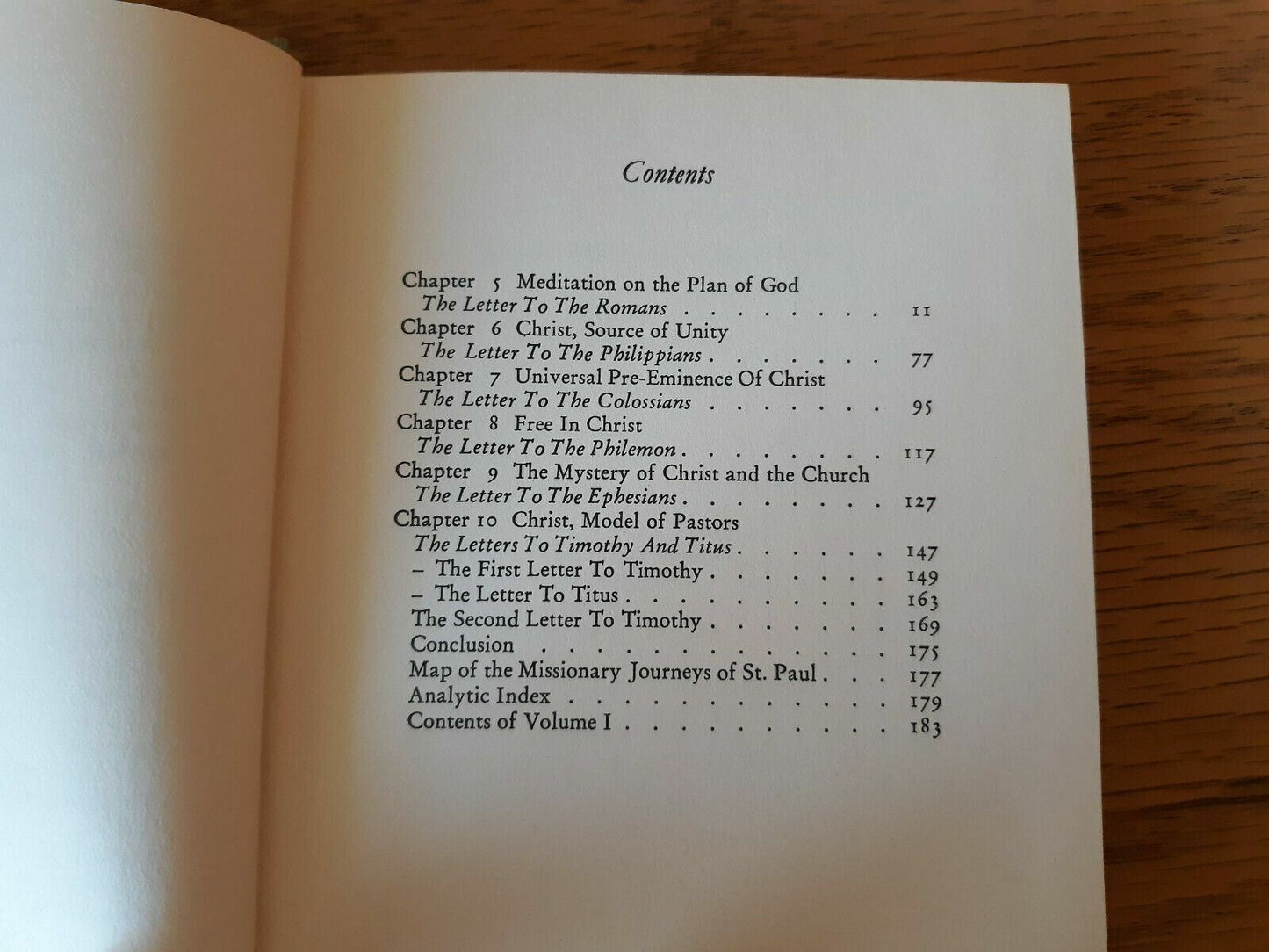Paul, Master of the Spiritual Life Volume 2 1968 Charles Augrain