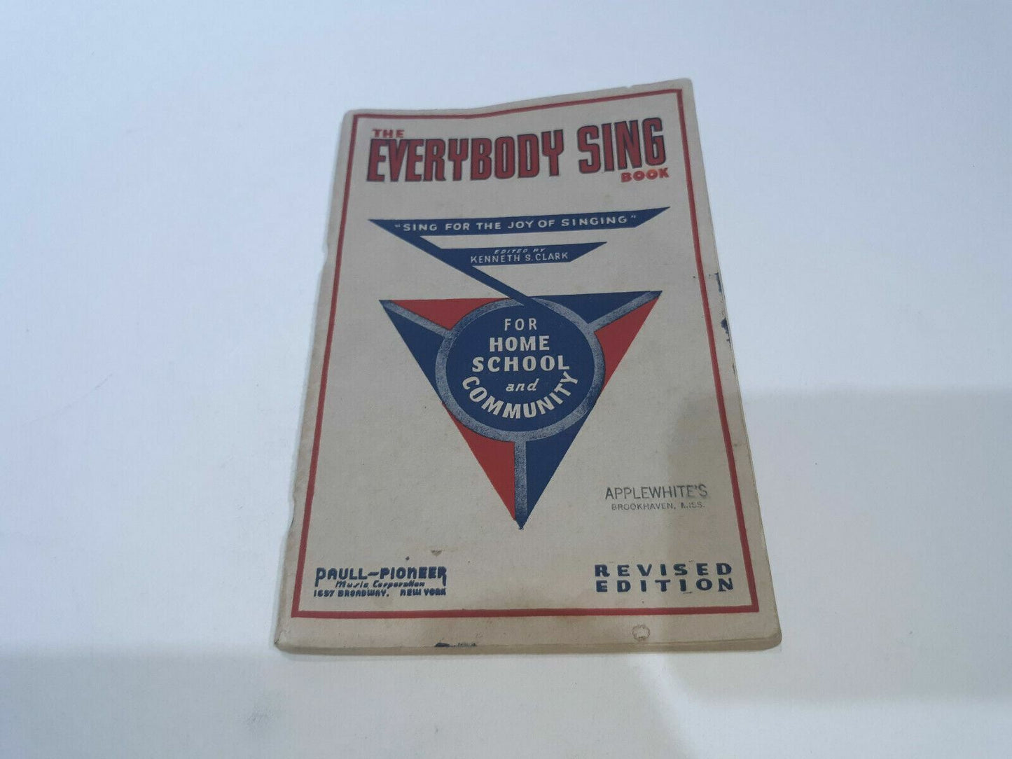 1935 Revised Edition The Everybody Sing Song Book