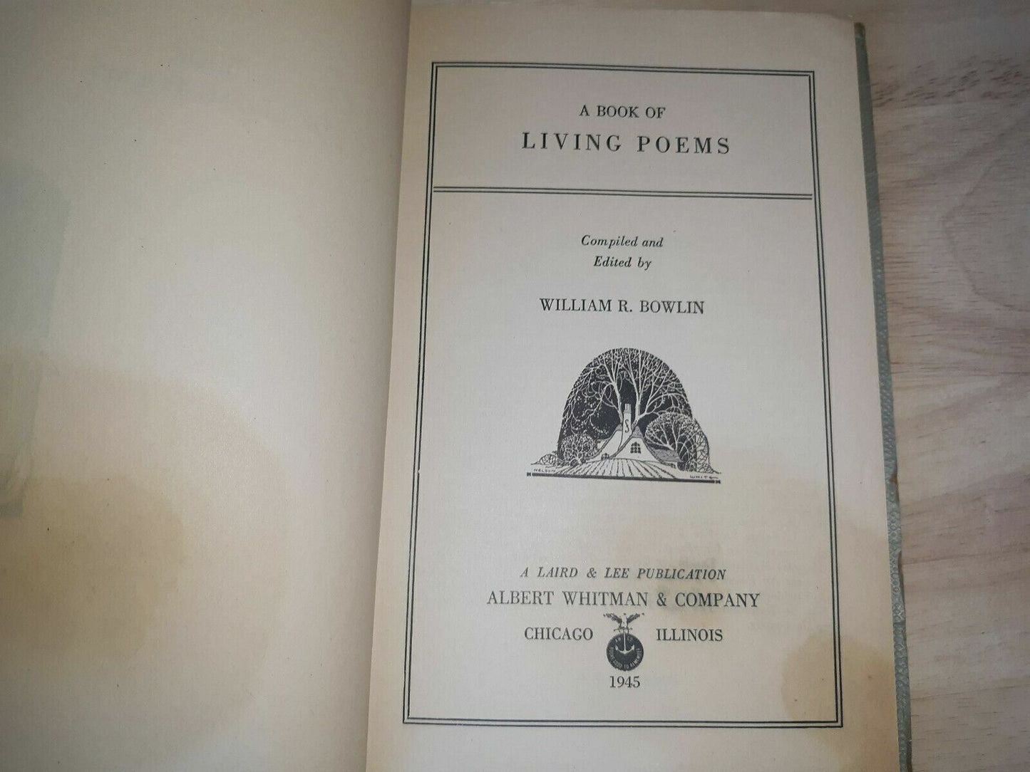 A Book of Living Poems Paperback – 1945 by William R. Bowlin (Editor)