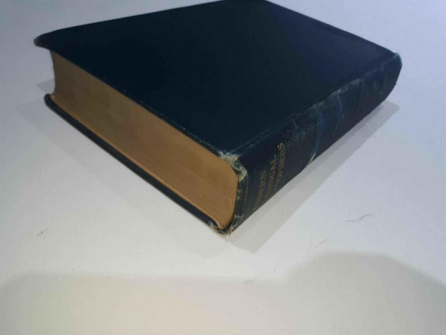 1908 Modern Classical Philosophers, Selections Illustrating Modern Philosophy F