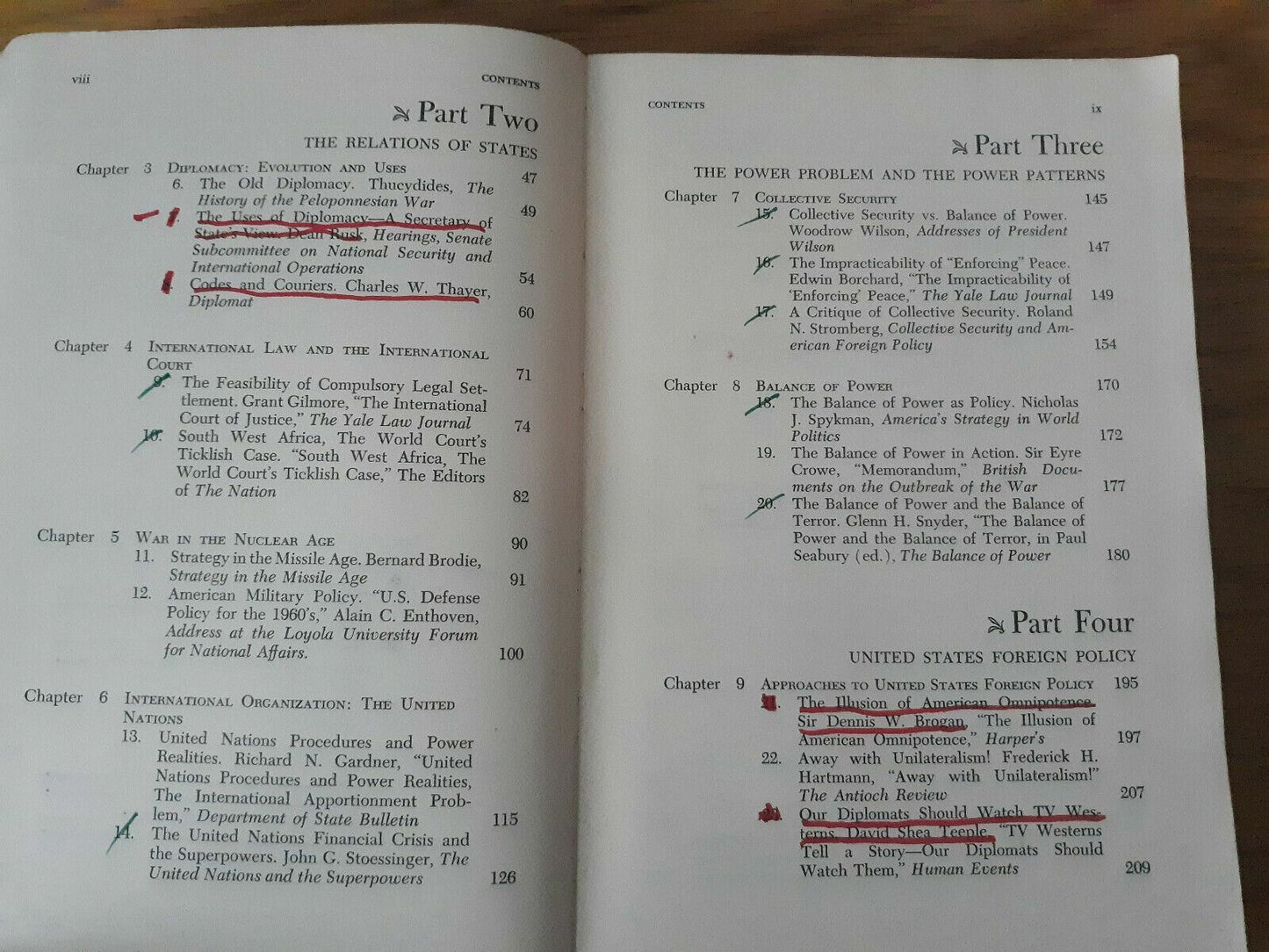 World in Crisis: Readings in International Relations 3rd Ed 1967 Frederick H. H